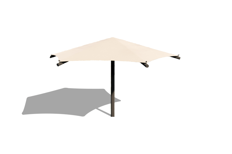Square Cantilever Waterproof Umbrella